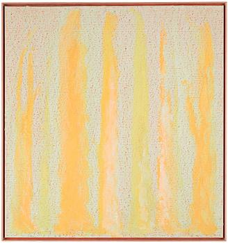 Anders Knutsson, "Playing with light - on the surface of flatness". Signed and dated 2008 on verso. Oil and fluorescent colour...