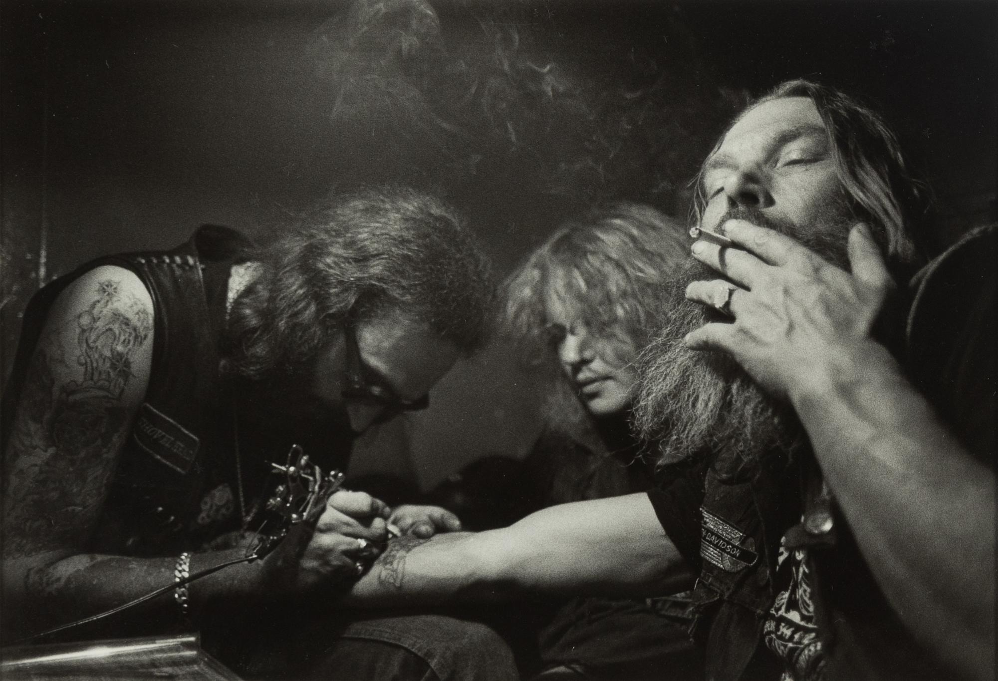 Maud Nycander, a silver gelatin photography, signed and dated 1984 a tergo.