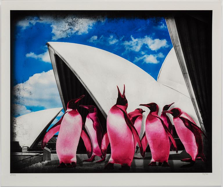 LARS TUNEBO, PORTFOLIO,  "Capital mysteries", 4 giclée, 2018, signed 30/160.