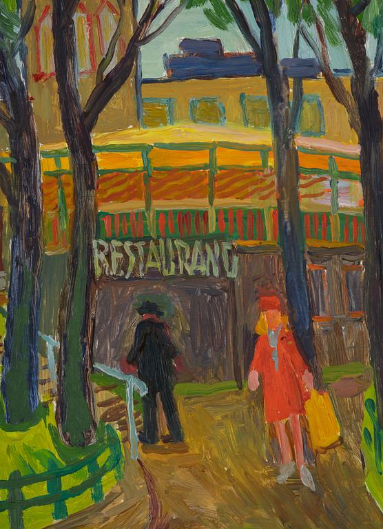John Carlson, John Carlson, Restaurant Stenvillan. (Sundbyberg).