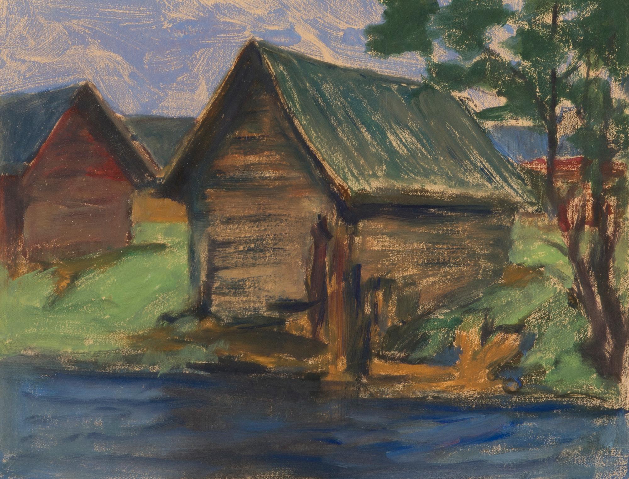 JALMARI RUOKOKOSKI, monotype, signed and dated, numbered I.