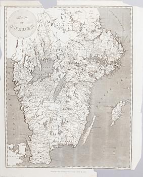 MAPP med 25 kopparstick och gravyrer, 1700-/1800-tal.
