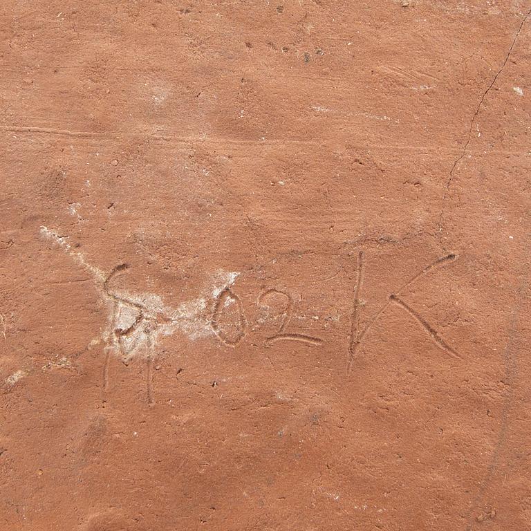 Signe Persson-Melin, a set of three ceramic bowls one signed and dated 02.