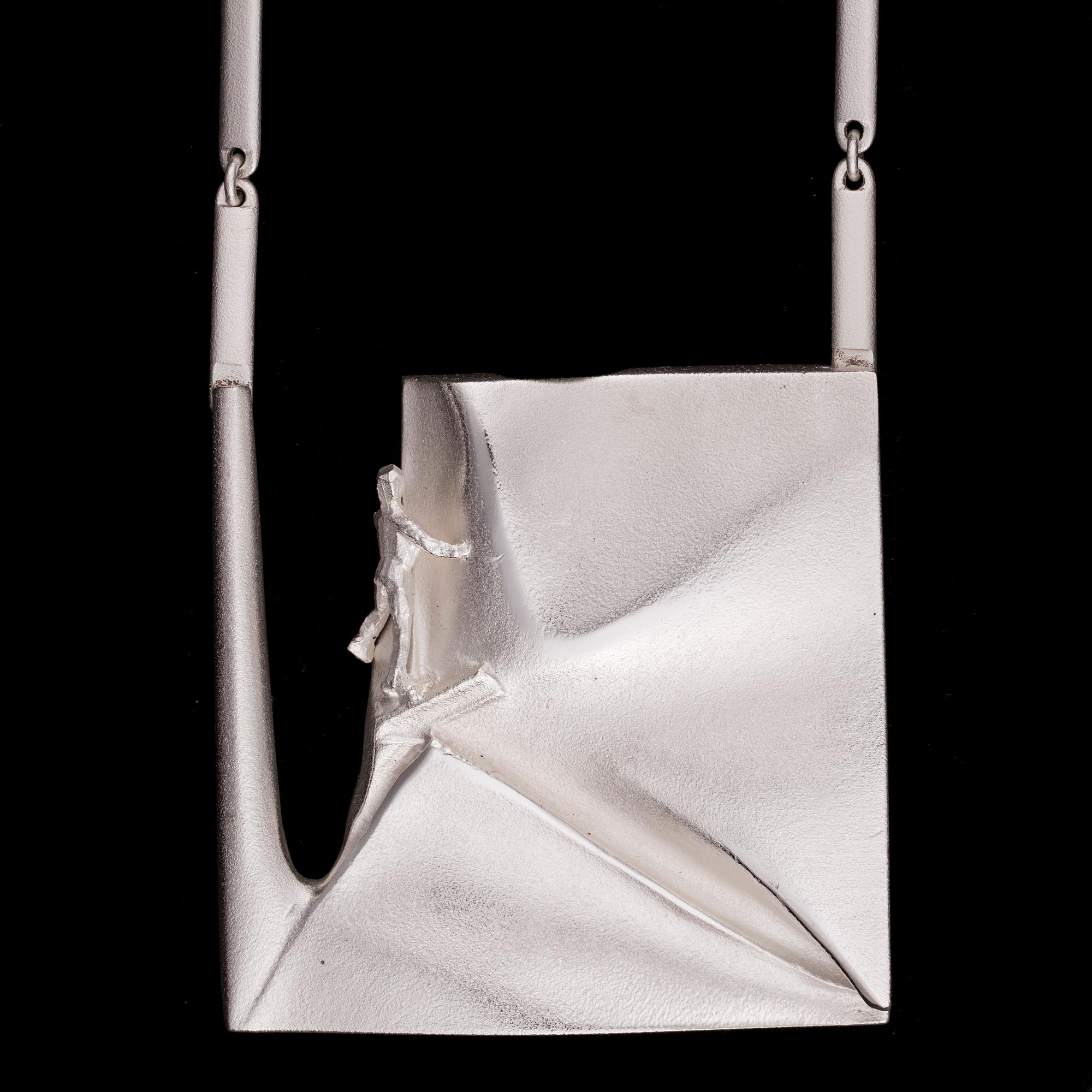 HALSSMYCKE, Cliffhanger, sterlingsilver, Björn Weckström Lapponia 2003.