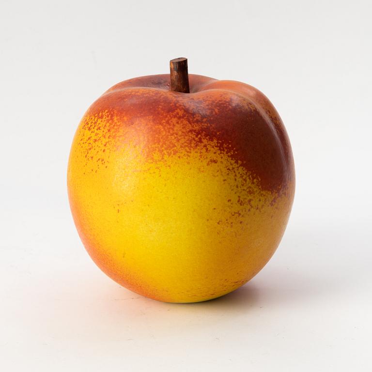Per Hammarström, a stoneware sculpture opf an apple, signed.