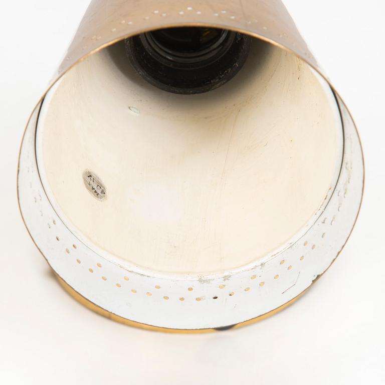 A pair of late 20th century wall lights.