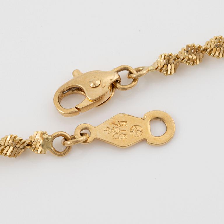 Neck chain, 18K gold.