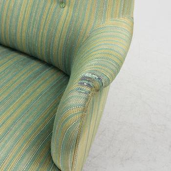 Carl Malmsten, a 'Gävle' sofa, second half of the 20th century.