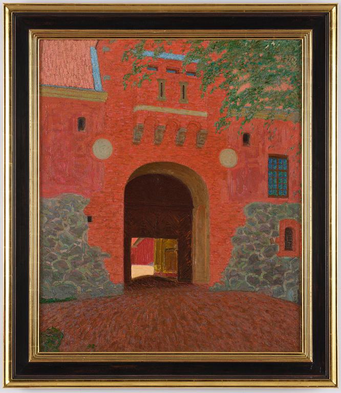 Pelle Swedlund, "Porten, Gripsholm" ("The Gate, Gripsholm").