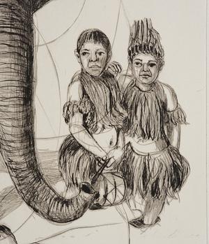 Linn Fernström, "Elefant på hal is".