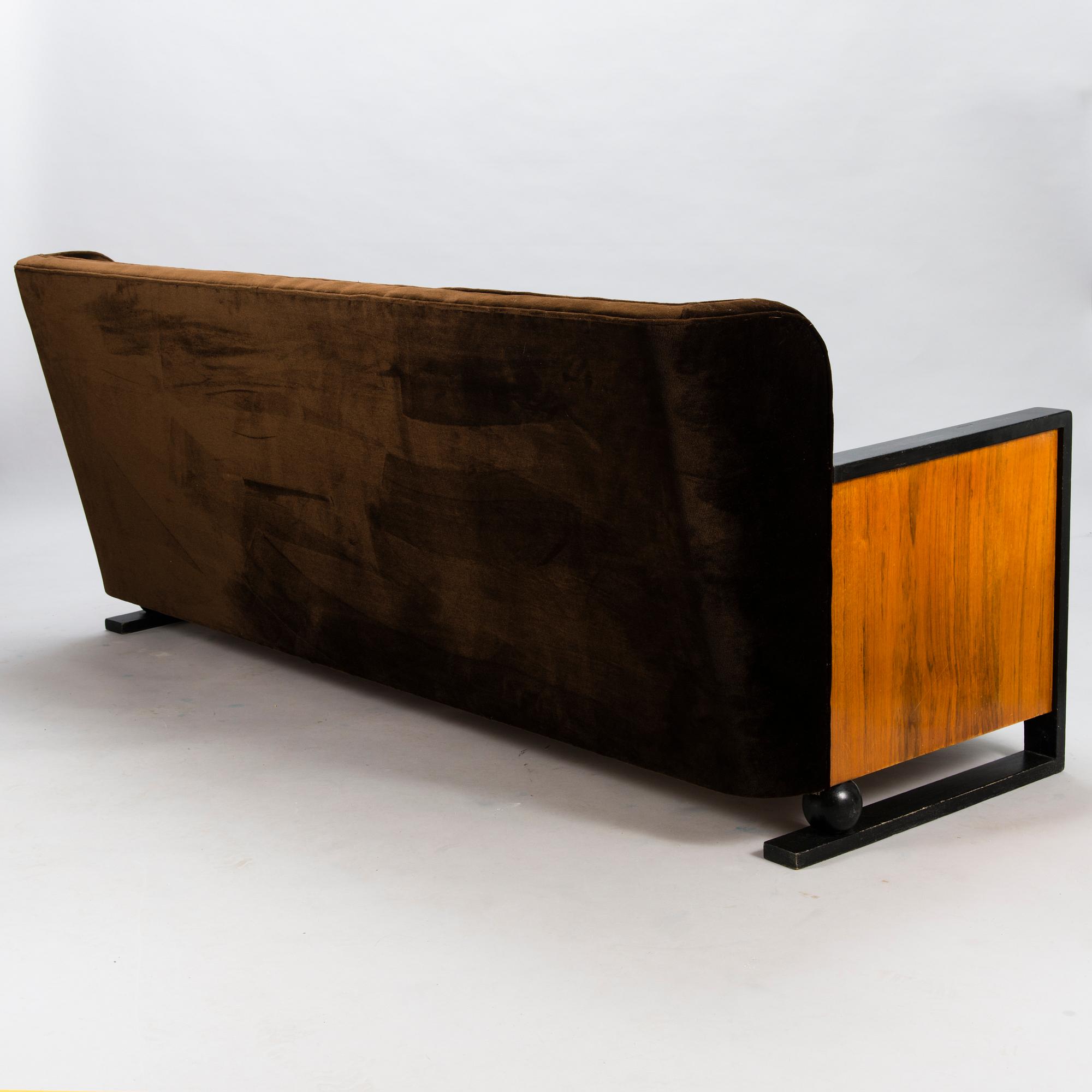 ÅKE WASASTJERNA, a 1930s 11-piece drawing room suite, 'Minister' for Asko Finland. Designed 1934.
