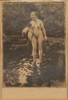Anders Zorn, "Vadstället".