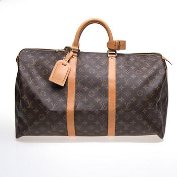 VÄSKA, "Keepall 50", Louis Vuitton.