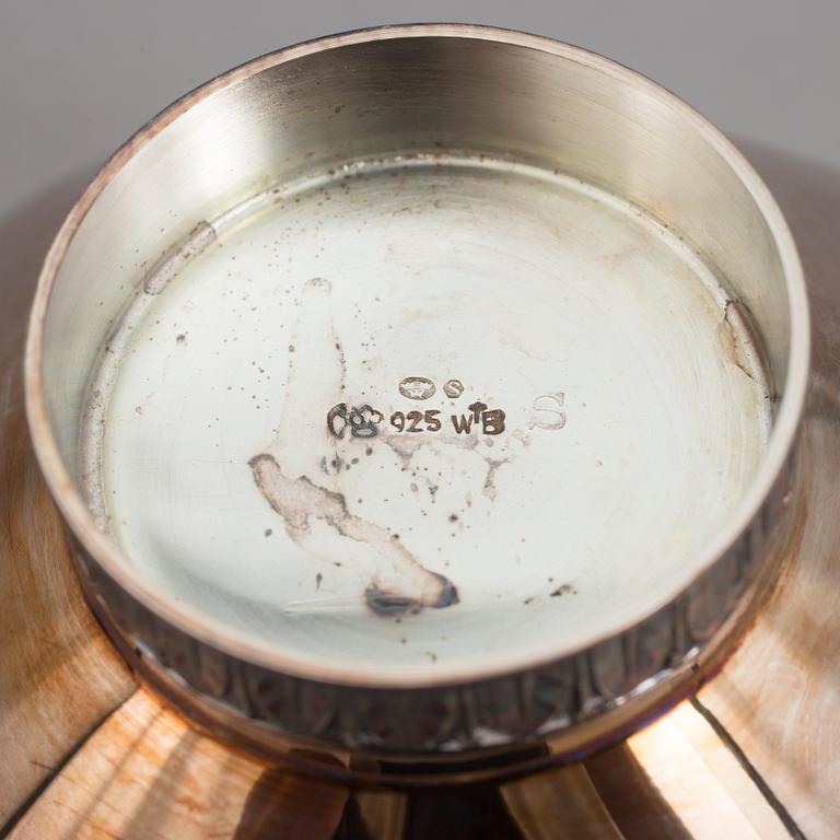 SKÅLAR, 2 st. Silver. Bl a Gustaf Jansson, GAB Stockholm 1964. Ca 190 g.
