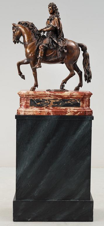 Pietro Sormani, Equestrian sculpture with Louis XIV.