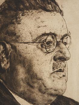 Erich Wolfsfeld, Två etsningar.