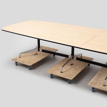Charles & Ray Eames, a 'Segmented' table, Vitra.