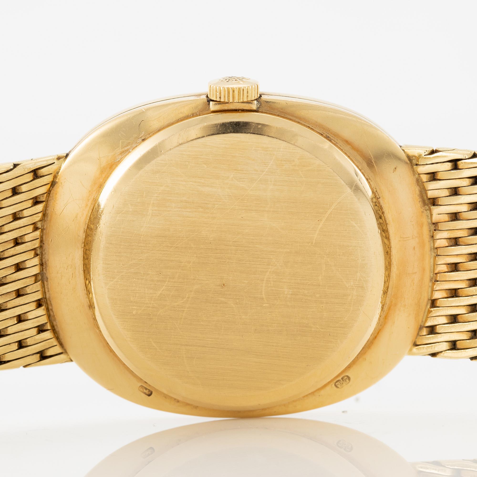 Patek Philippe, Geneva, Golden Ellipse, wristwatch, 27 x 32 mm.