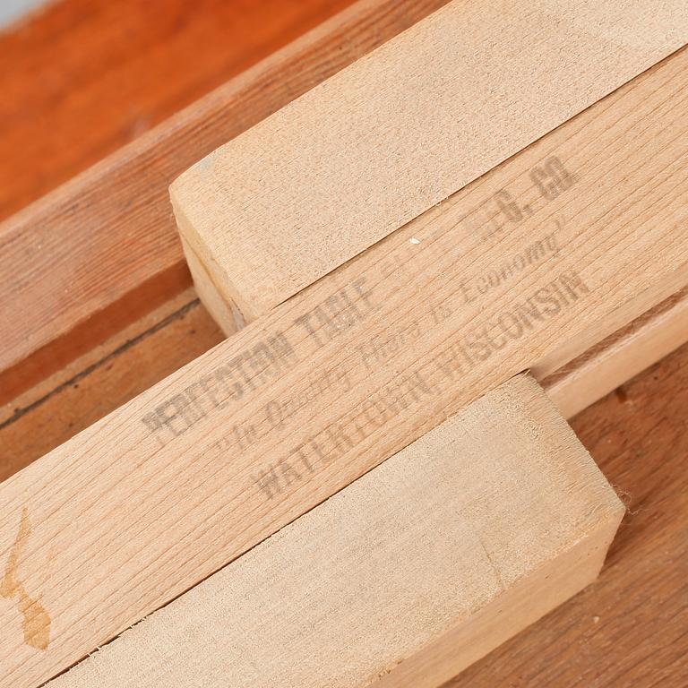 BORD samt STOLAR, 6 st, art déco, 1900-talets första hälft.