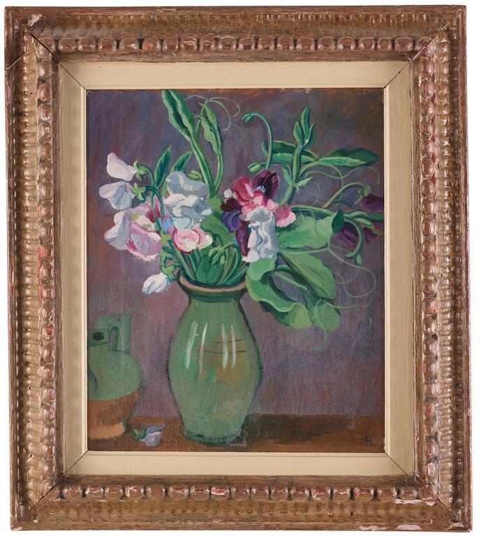 Hilding Linnqvist, Still life with flowers.