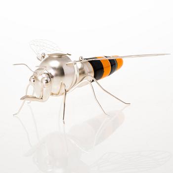 RU RUNEBERG, SOCKERSTRÖARE, "Sugar bee", sterling silver. Vasa 2012.