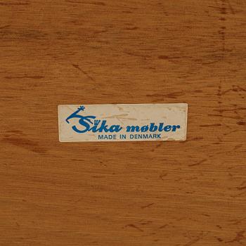 A teak drinks trolley, Sika Möbler, Denmark, 1950's/60's.