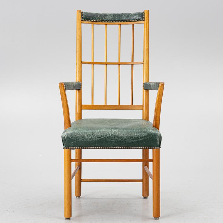 Josef Frank, karmstol, modell 652, Firma Svenskt Tenn, efter 1985.