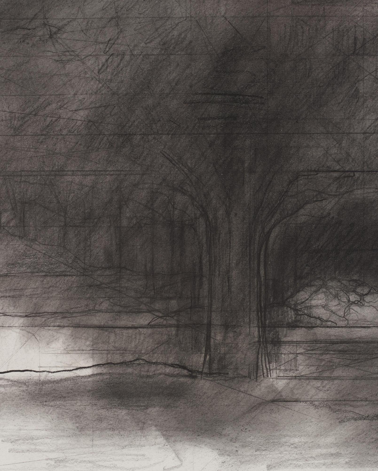 Jake Berthot, "Oak Tree at Dusk".