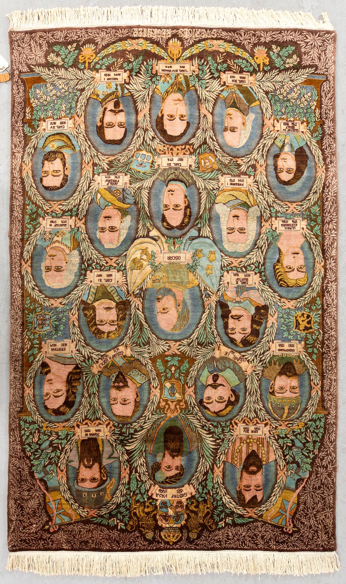 Matta, old Orientalisk ca 188x121 cm.