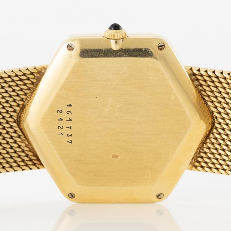 Chopard, Happy Diamond, "Onyx", "Hexagonal Jumbo", ca 1975.