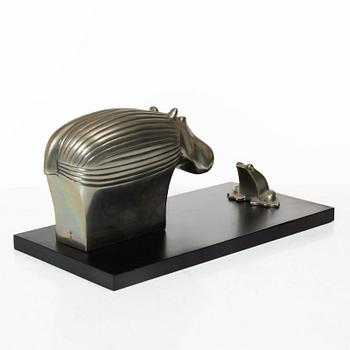 Gunnar Cyrén, a two-piece figure group.