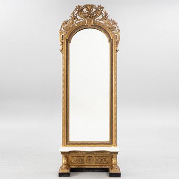 Spegeltrymå, 2 delar, sent 1800-tal.