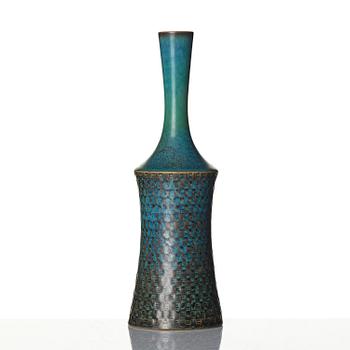 Stig Lindberg, a stoneware vase, Gustavsberg Studio, 1963.