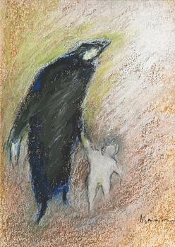 288. Elvi Maarni, MOR OCH BARN.