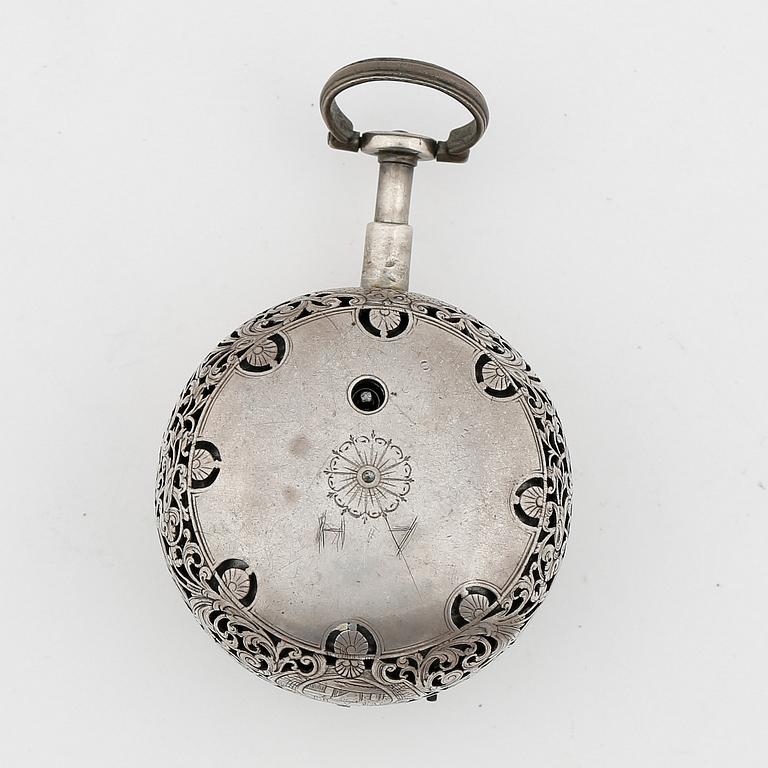 HERRFICKUR, silver, Cornelis Vyterweer, Rotterdam, 1700-tal. Vikt tot ca 149 gram.