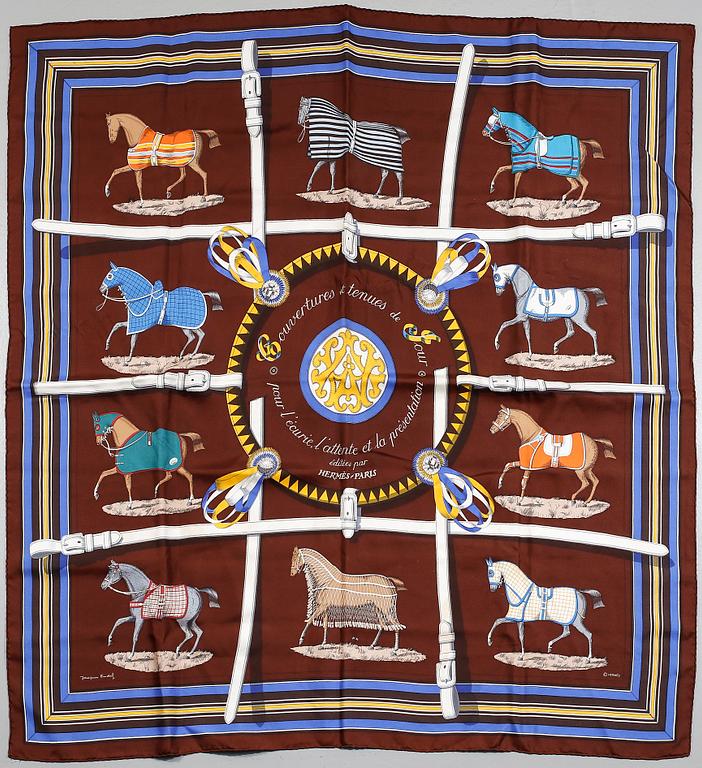 SCARF, "Couvertures et Tenues du Jour", Hermès.