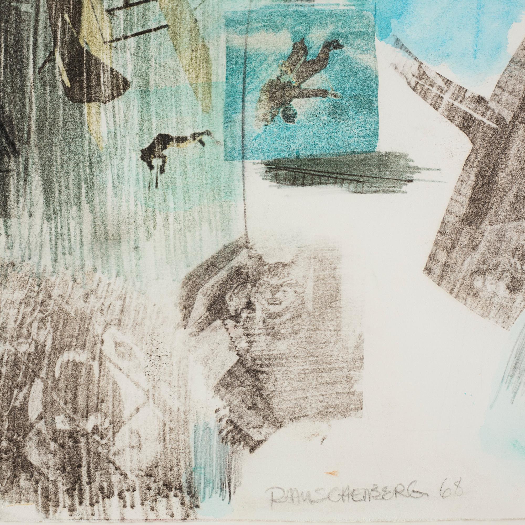 Robert Rauschenberg, "Untitled".