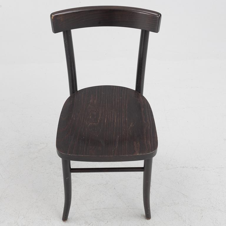 Chairs, 4 pcs, model 77, Ton, Czech Republic.