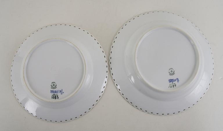 SERVIS, 52 delar. "Musselmalet" Royal Copenhagen.