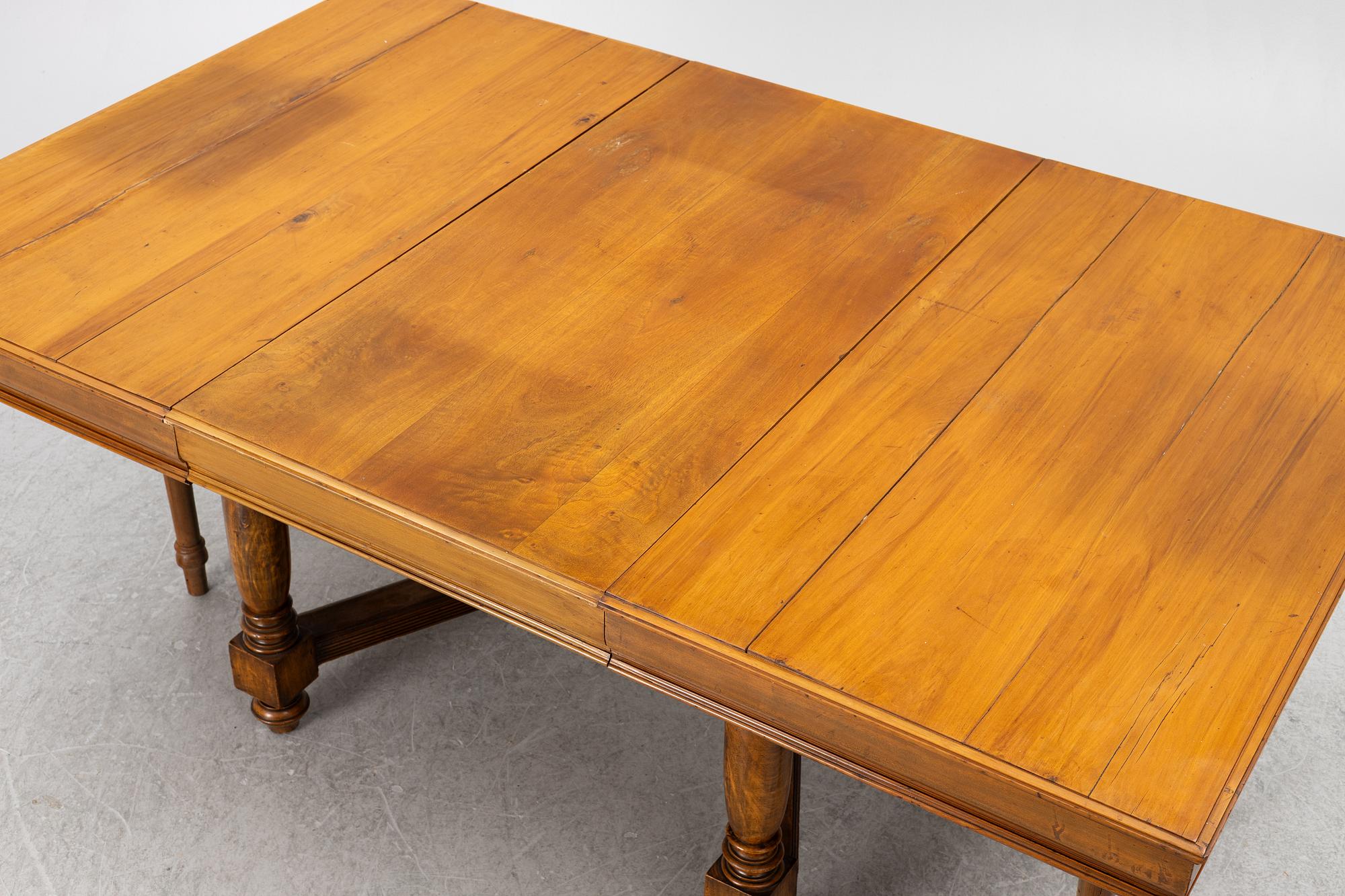 Matbord, barockstil, 1800-talets andra hälft.