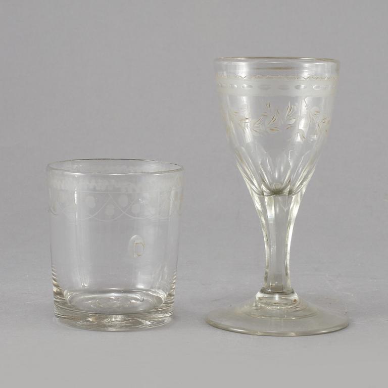 GLAS, 14 st, 1800-tal.