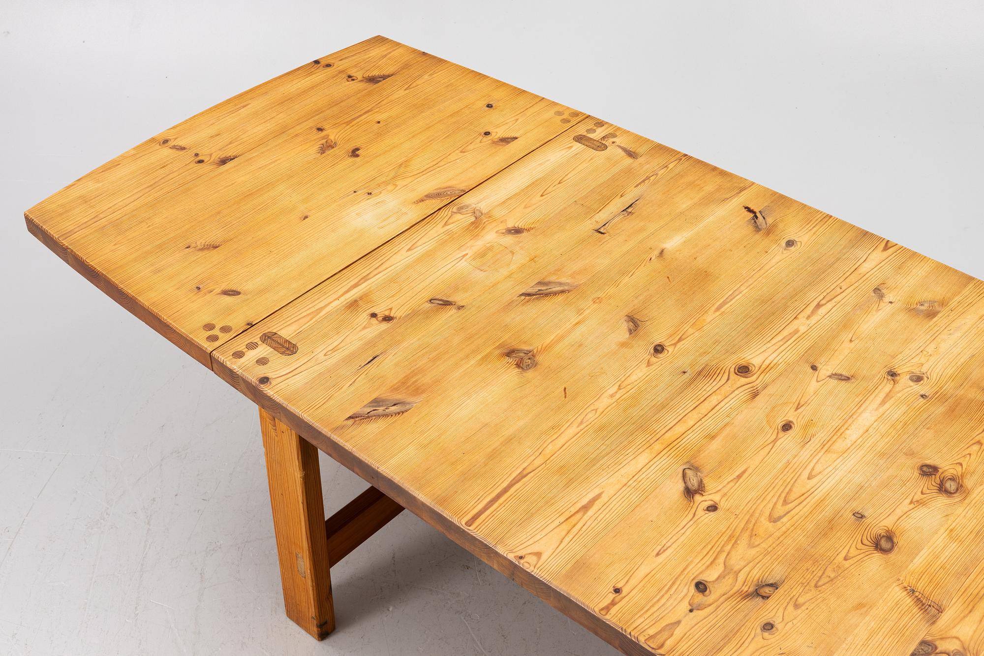 Roland Wilhelmsson, a 'Gille' drop-leaf table, Ågesta, 1984.