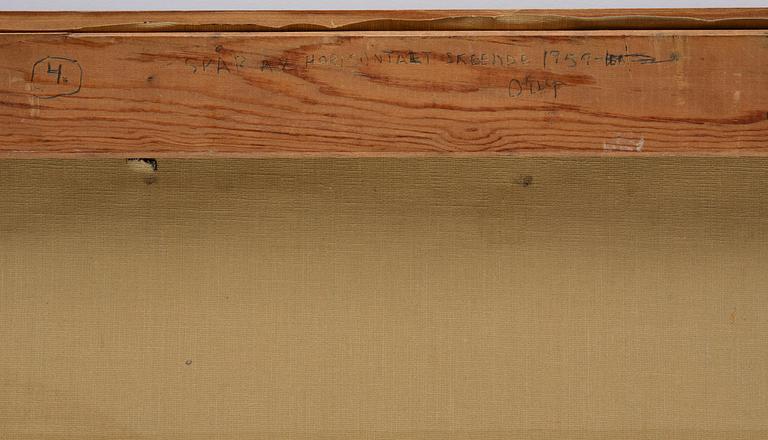 Bengt Orup, "Spår av horisontalt skeende".