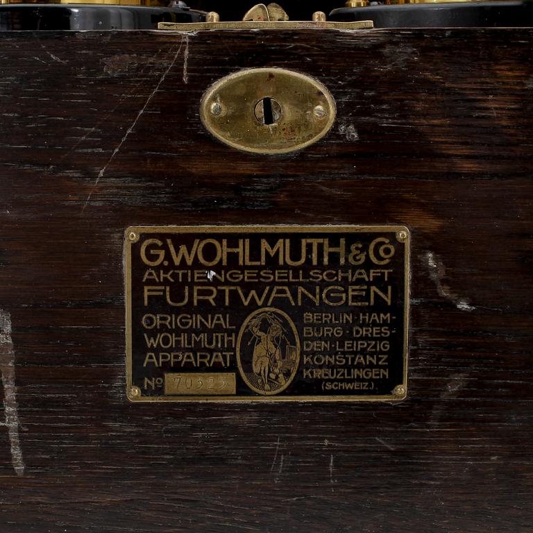 STRÖMMÄTARE, G. Wohlmuth & Co. Tyskland. 1900-talets första hälft.