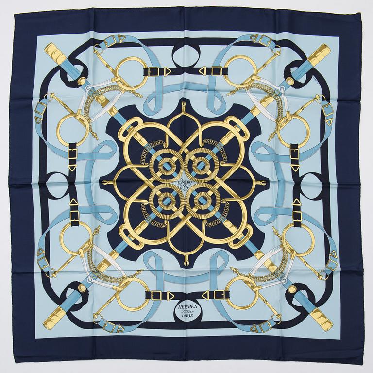 SCARF, "Eperon d'Or", Hermès.