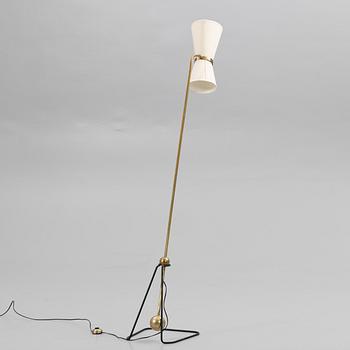 Pierre Guariche, attributed to, Floor lamp, France, mid-20th century.