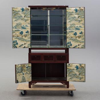 A 20th century Chinese cabinet.