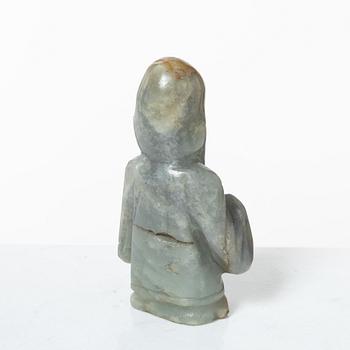 Samling stenfigurer, åtta stycken, Kina, 1900-tal/samtida.