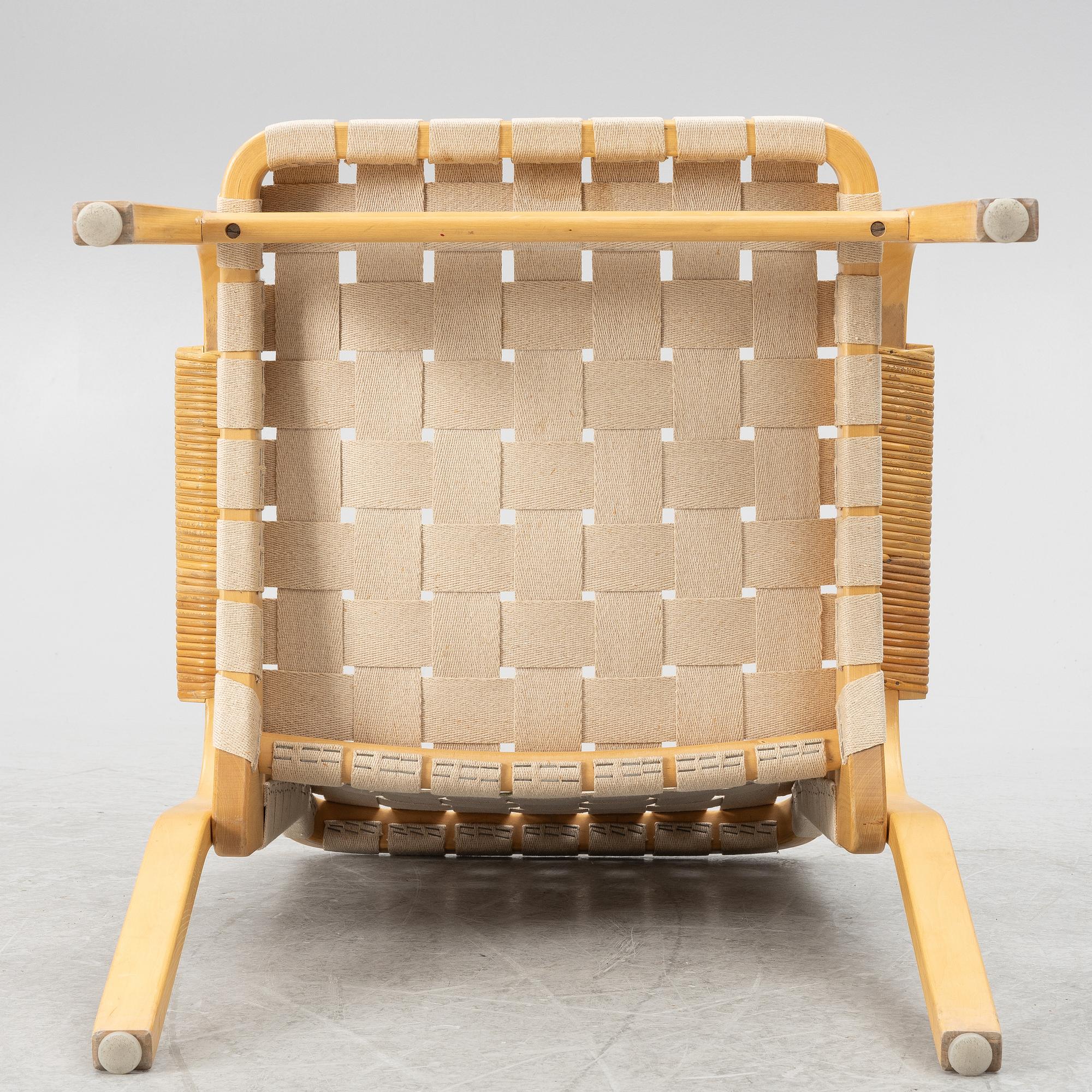 Alvar Aalto, an armchair, model 45, Artek, Finland.