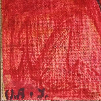 OLLE BAUMAN, akryl på duk, signerad.